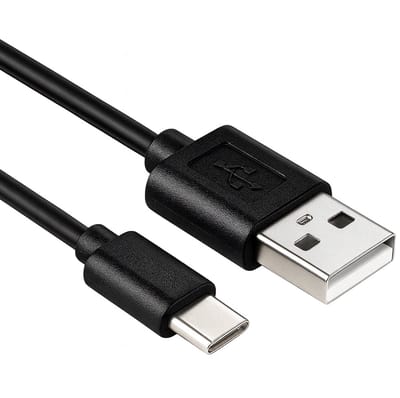 USB C kabel | Laadsnelheid 5V / 3A / 15 watt | USB 2.0 | 480 Mb/s | Type A naar C | Male to male | Zwart | 3 meter | Allteq