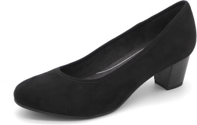 Jana Dames Pump - 22476-001 Zwart - Wijdte H - Maat 36
