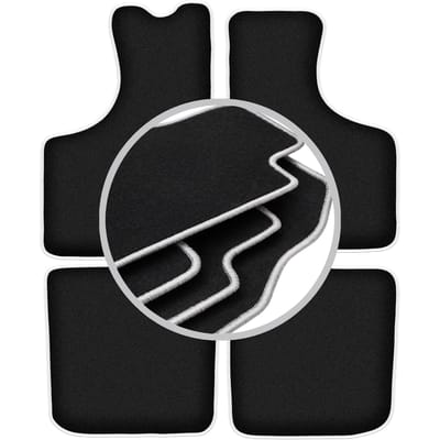 CARLUX-SILVER automatten voor: Skoda 1000MB sedan (1966-1969)