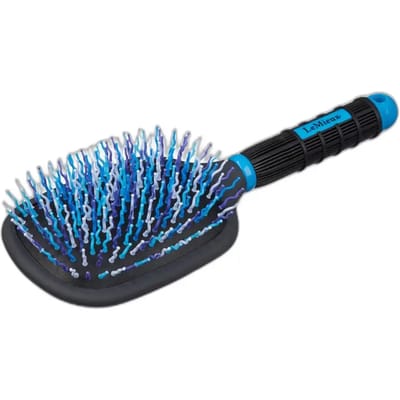 LeMieux LMX staart & manen borstel Tidy plus Blue | Paardenborstel
