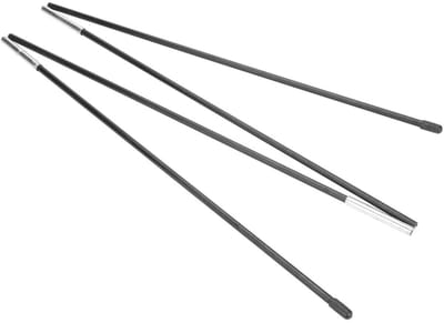 SVGCommerce - Camping tentstok - Elastische glasvezel tentpaal - Lichtgewicht vervangende stang - 2 x 2 m - Draagbaar - Perfect voor buitenactiviteite