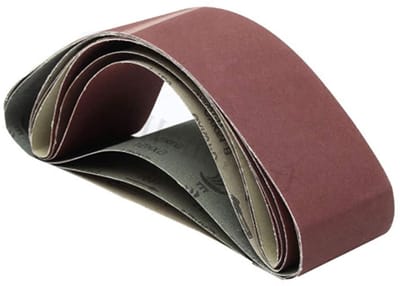 Sanding Belts voor Bandschuurmachine - 5 Stuks, 75mm x 533mm, Korrel 80, Schuurpapier, Schuren, Gereedschap