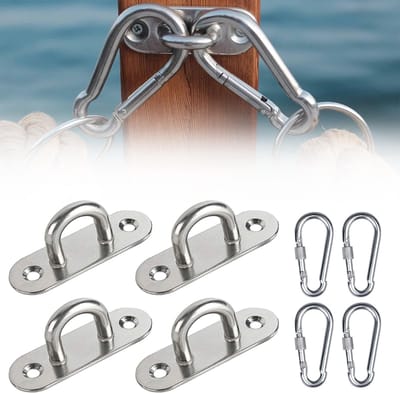 Cosensi - Dailygoods - Dailygoody - Oogplaat - Roestvrij staal - Duurzaam en sterk - Marineblauw - Voor diverse toepassingen - Geschikt voor binnen en buiten