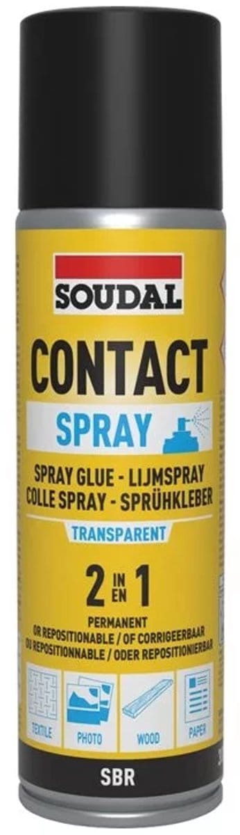 Soudal | Contactspray voor kurk | Lijm | 300ml