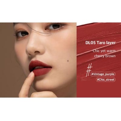 [BLACK ROUGE] Double Layer Over Velvet Signature 4.1g DL05 Taro Layer
