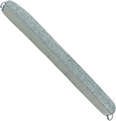 Deur Tochtstopper - Tochtband Deur - Tocht Buiten Houden - Verstelbaar Driehoekig Ontwerp - 92 cm - Grijs