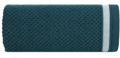 Madlen Handdoek 30x50 cm Donker Turquoise - Zacht & Absorberend