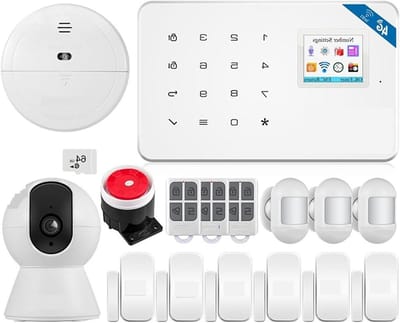 Alarmsysteem Thuis - Beveiligingskit GSM - Huisbeveiliging - Draadloze Controle - KIT 1 - Niet gespecificeerd