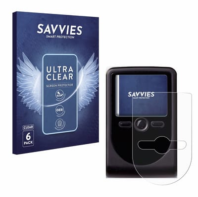 Savvies - Screenprotector voor OneSpan DigiPass 760 - Folie Beschermfolie transparant 6 Stuks