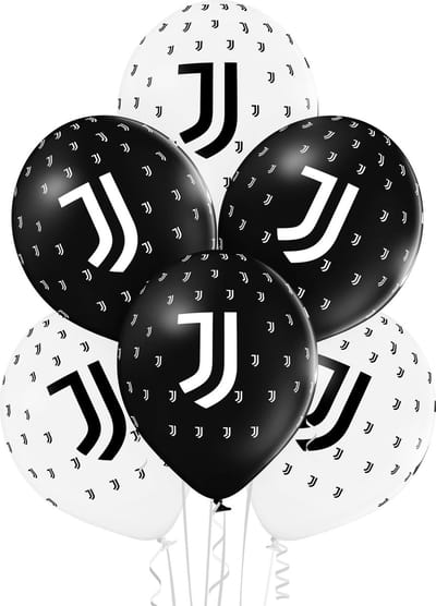 BIGIEMME SRL - 12 Latex Juventus ballonnen
