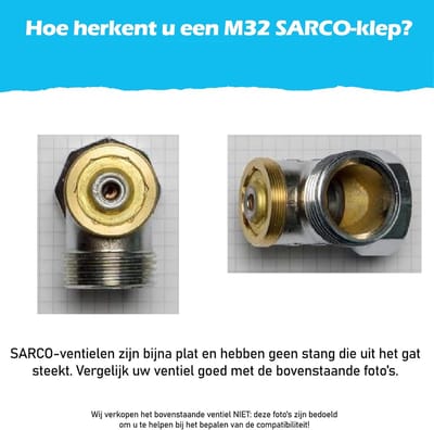 Radiator Adapter - Thermostaat Koppeling - Verwarming Aanpassen - Prototype Ontwerp - M32 naar M30 - Zilver