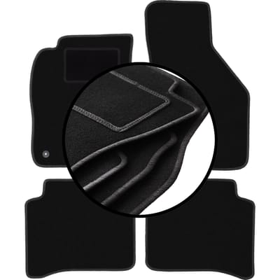 Complete set veloursmatten voor: Mitsubishi Galant VIII stationwagen, sedan (1996-2007)