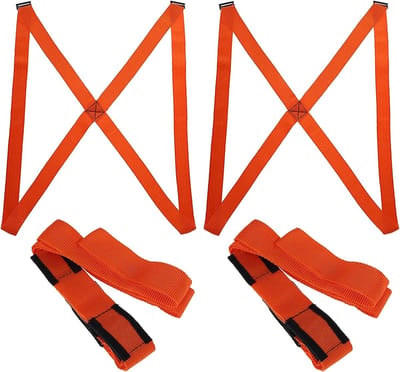 PD® Spanbanden - Verhuizen - Draagband - Meubeltransporter - 150KG draagkracht - Set voor 2 mensen