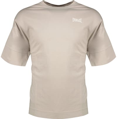 Everlast Dye Over T-shirt Met Korte Mouwen Beige S Man