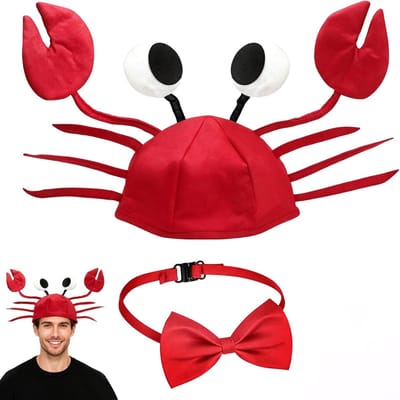 Verstelbare Hoed en Strik voor Volwassenen en Kinderen - Halloween en Paas Kostuum Accessoires, Feest Outfit, Verkleedkleding