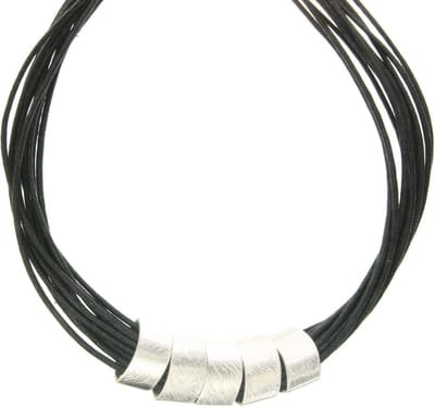 Behave - Ketting - Zwart - Minimalistisch Design - 38 cm