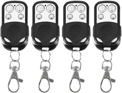 OmGoods - Dailygoody - Klonen Sleutelhanger - Afstandsbediening - Eenvoudige koppeling - Universeel - Vervanging voor Poort Deuren - Geschikt voor Auto's - 4 stuks