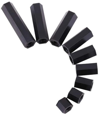 Cosensi - 100 Stuks PA66 M3 Vrouwelijk Hex Schroefdraad Spacers