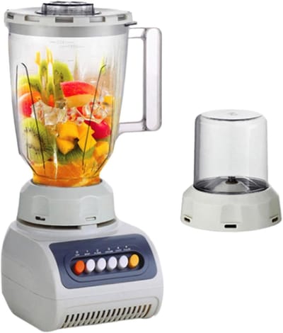 Draagbare mixer - Persoonlijke blender - Gezonde dranken maken - Instelbare snelheden - 37x18x37 cm - Wit