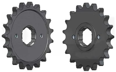 ESJOT-uitgaande tandwiel voor KTM 125 GS-motorfiets, bouwjaar 1987 t/m 1999, 13 tanden, steek 520, nieuw