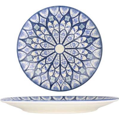 Bonna Dinerbord - Esnaf - Porselein - 27 cm - set van 6