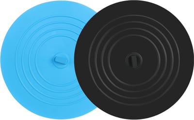 Siliconen Afvoerstoppen 15,5 cm - 2 stuks - Universeel voor Gootsteen en Badkamer