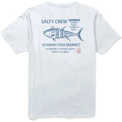 Salty Crew Ichiban T-Shirt wit