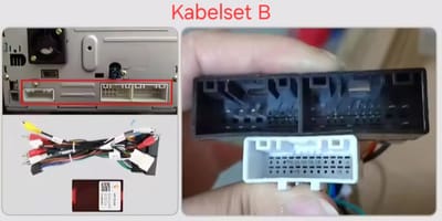 Iso kabelset met camera aansluiting en canbus decoder voor Carplay en Android autoradio | Geschikt voor o.a. Kia Picanto, C'eed, Rio, Sorento, Hyundai I10, I20, I30, I40, Tucson, Ix35 | kabel stekker adaptor connector | 2009 2010 2011 - 2014 2015