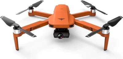 LUXWALLET Libra4 Pro – Luxe FPV Drone Quadcopter - 25.2Km/h – WiFI GPS 1.2 KM – 2-As Gimbal - Full HD Camera - Oranje