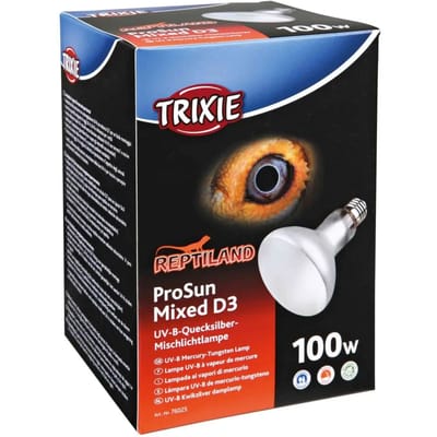 Terrariumlamp uv-b automatische start Trixie ProSun Mixed D3