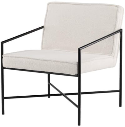 Svea - Nara fauteuil - teddy - off white