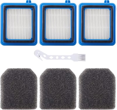 6 stuks Filter set Geschikt voor AEG QX6 QX7 QX8-2 Motor & HEPA Filter ASKW1 Onderdelen Vervanging Accessoires wasbaar