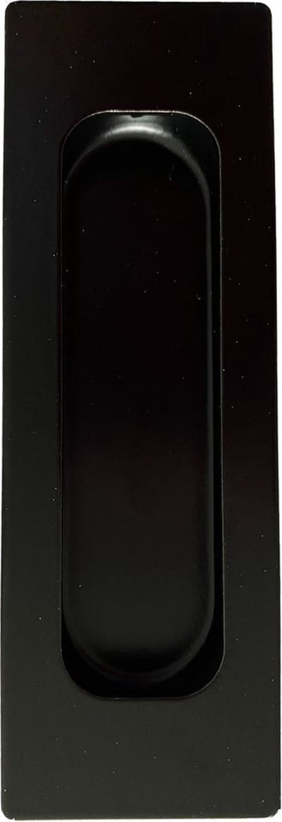 Schuifdeurkom rechth.120x40 zwart 501/B.