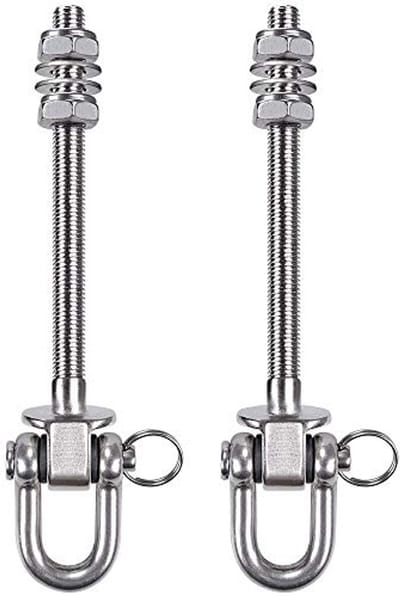 Zware Swing Hangers 180° met 800 KG Capaciteit - Roestvrij Staal 304 voor Hout en Staal