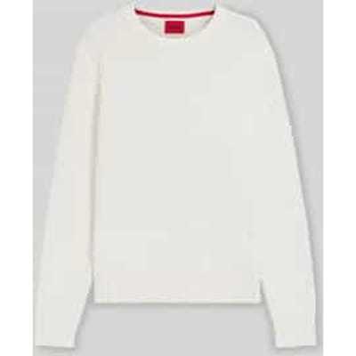 Regular fit gebreide pullover met 3D-structuurmotief, model 'SYER'