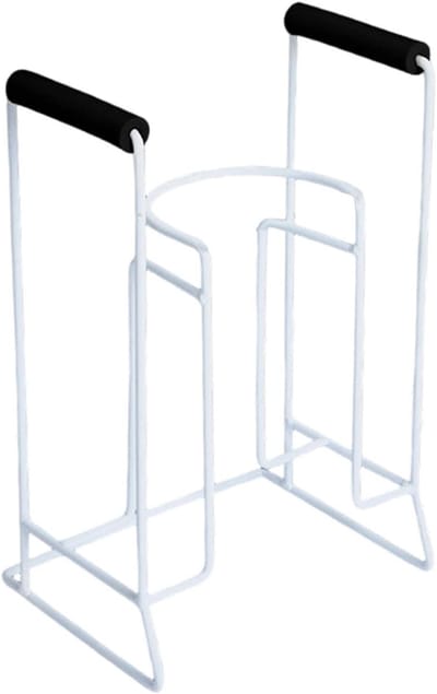 Sokkenhulp - Aantrekhulp Kousen - Zelfstandig Aankleden - Ergonomische Grip - 35 cm Hoog - Wit
