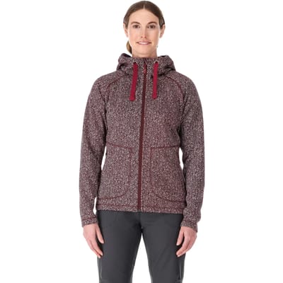 Dames fleece met capuchon Rab Amy