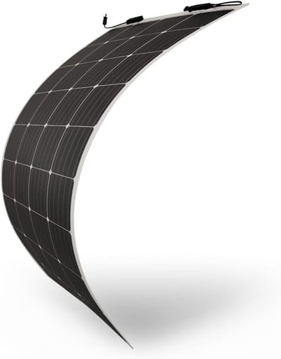 175W Extreem Flexibel Zonnepaneel 12V Monokristallijn voor Camper, Caravan, Boot - ETFE Laag