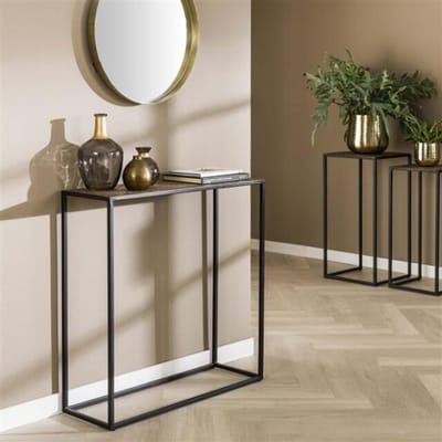 Hoyz Hoyz haltafel iron metallic brons antiek