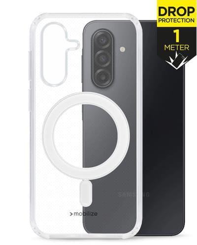 Mobilize Doorzichtig Hoesje geschikt voor Samsung Galaxy A17 Telefoonhoesje Hardcase | Mobilize Naked Protection Backcover Shockproof | Doorzichtig Telefoonhoesje Galaxy A17 | Schokbestendig Galaxy A17 Telefoonhoesje | Anti Shock Proof - Transparant