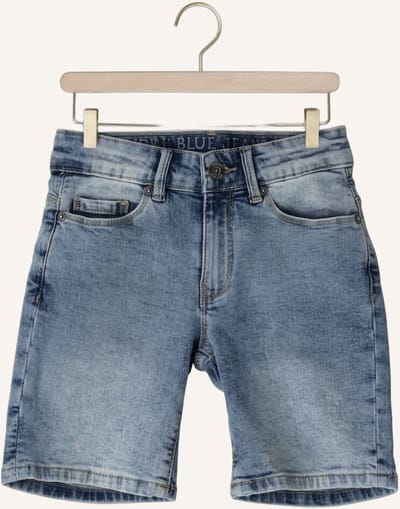 Indian Blue Jeans Wide Denim Short Blue Jeans Jeans Jongens - Broek - Lichtblauw - Maat 152
