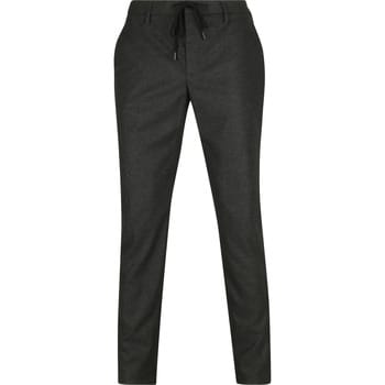 Alberto Broek Jump Flanel Antraciet - Maat W 34 - L 32 - Heren - Chino