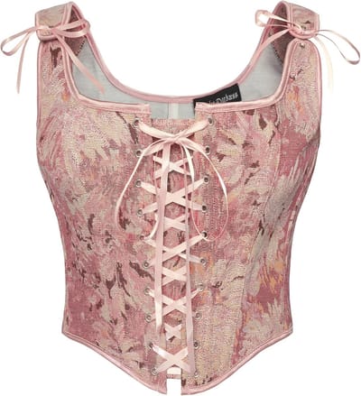 Dames Korset - Bustier Lingerie - Themafeesten - Klassiek Design - Diverse Maten - Zwart