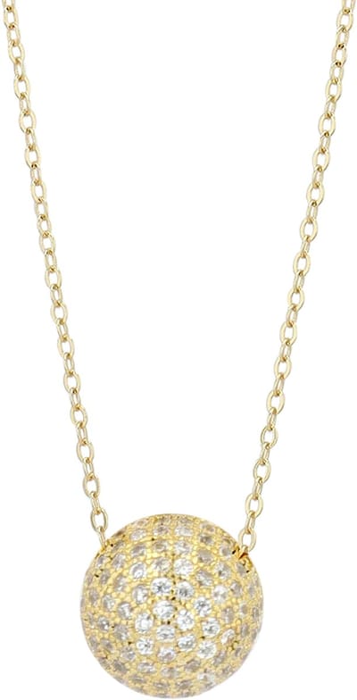 AKZENT Akzent ketting met hanger "Feria" uit 925 Sterlingzilver, gerhodineerd, duurzaam