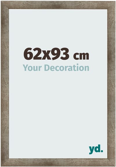 Your Decoration - Fotolijst 62x93 cm - MDF - Metaal Vintage - Bologna