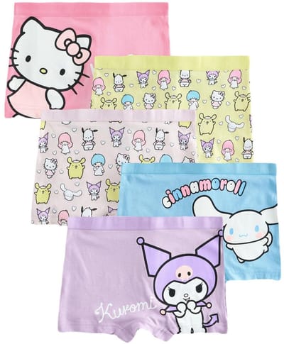 Next - Meisjes - Verpakking van 5 roze Hello Kitty shorts - Roze