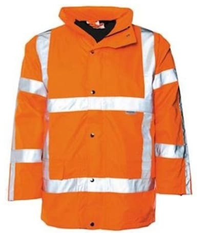 M-Wear parka 0986 Oxford nylon RWS fluo oranje maat L