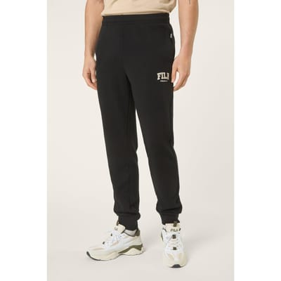 FILA Rifredi Regular Graphic Sweatpants Black Size: S | Sweatpants Outlet | Heren | Zwart