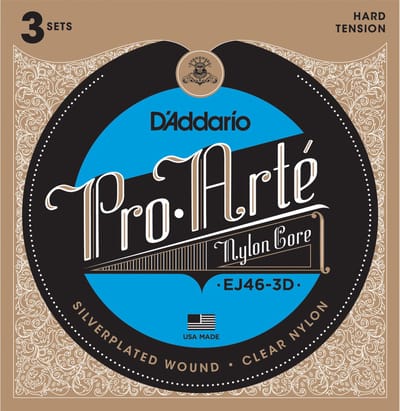 D'Addario EJ46-3D - Klassieke gitaarsnaren, 3-Pack