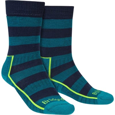 Bridgedale - Heren Wandel Lichtgewicht Merino Sokken - Petrol / Marineblauw